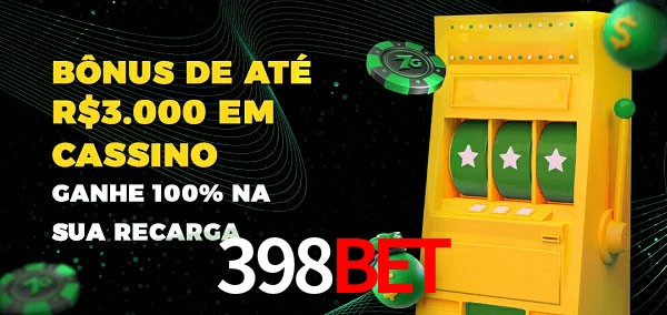 398bet melhor bônus de depósito
